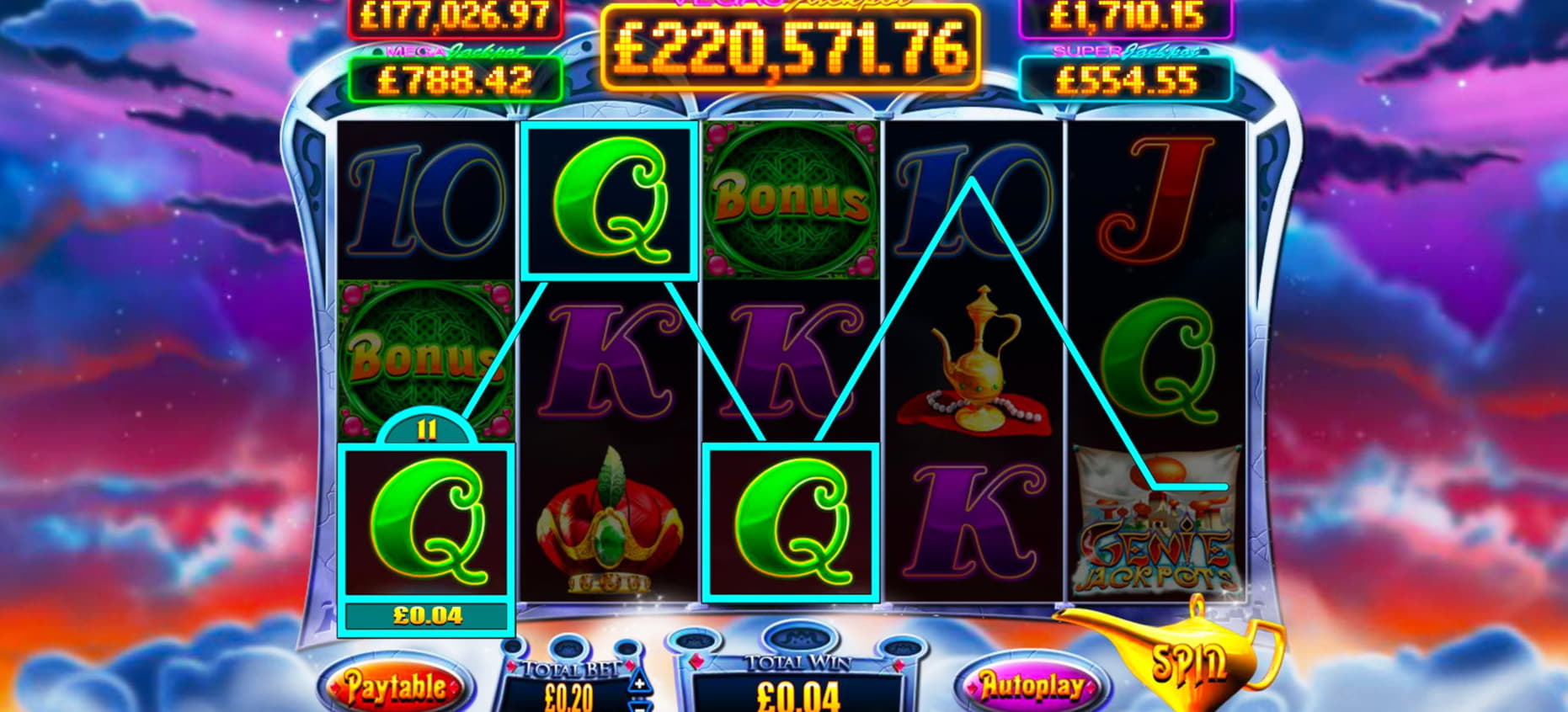 225% Casino match bonus at Reload Bet Casino