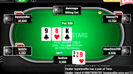 EURO 130 Tournament at Party Casino