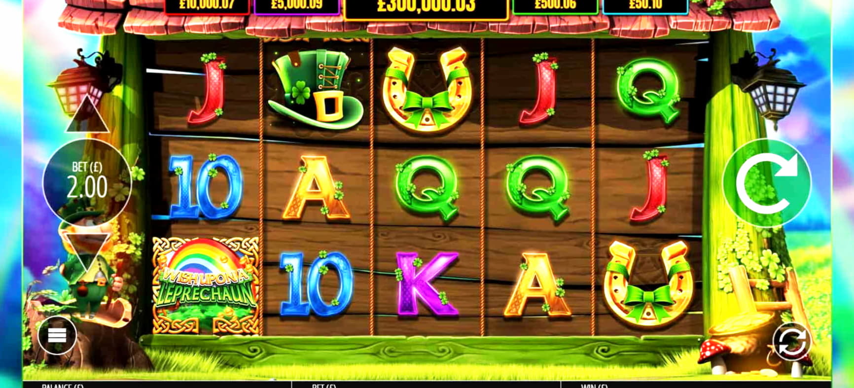 290 free casino spins at Party Casino