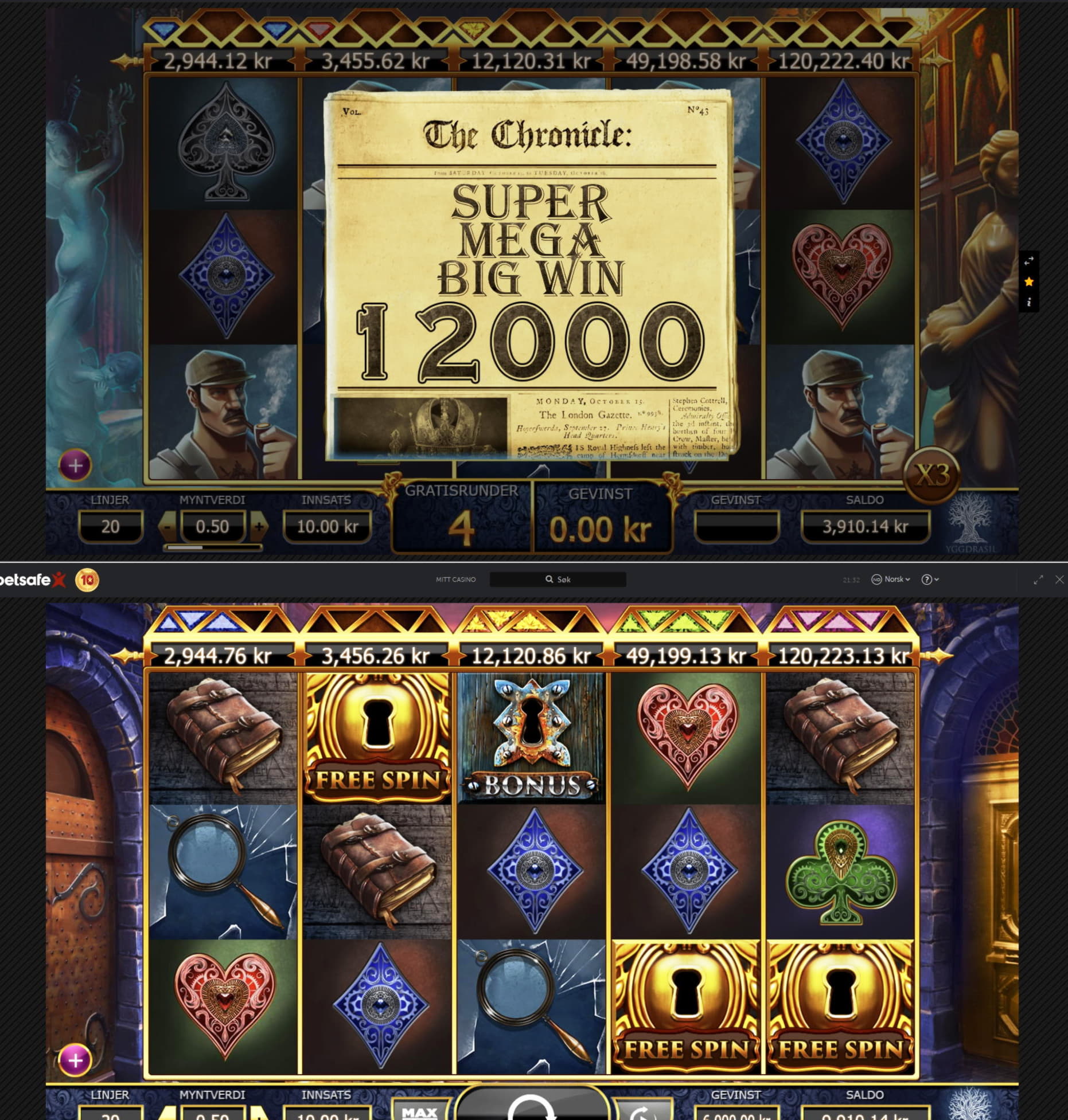 175% Casino match bonus at Superior Casino