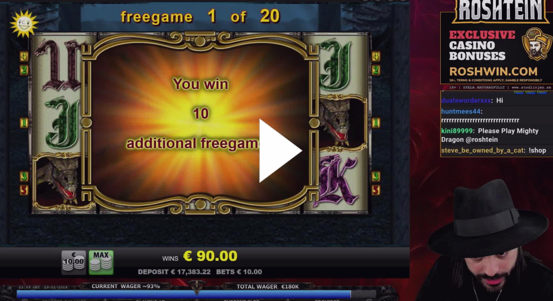 230% casino match bonus at Amazing Casino 