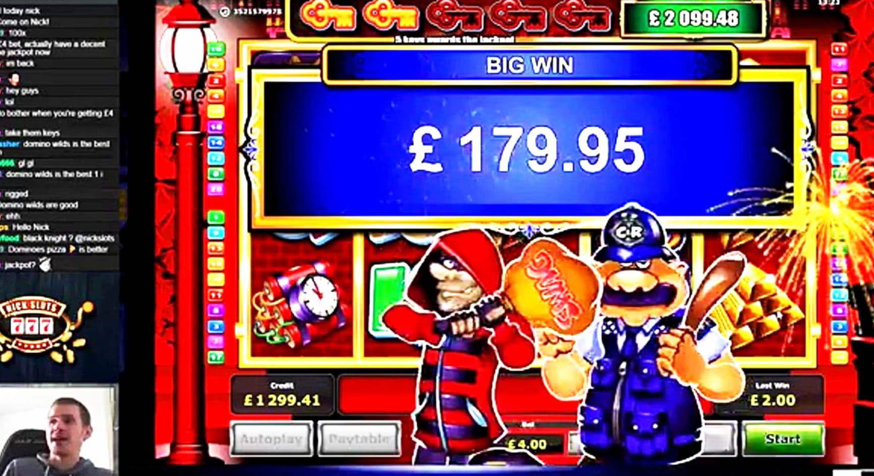 285 free spins no deposit at Unique Casino