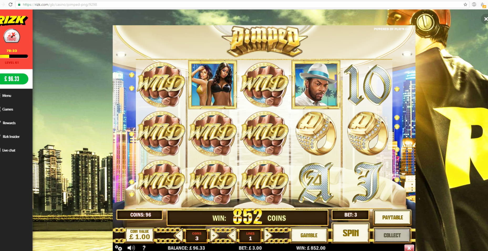 £999 No deposit bonus at Royal Vegas Casino