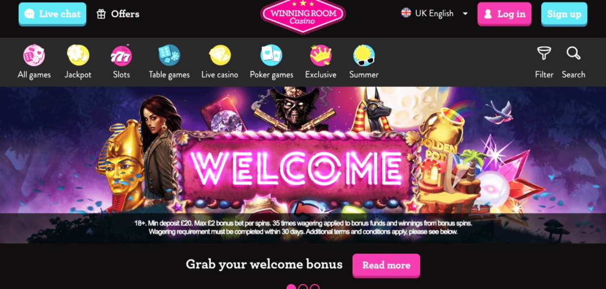 77 Free spins casino at All Slots Casino