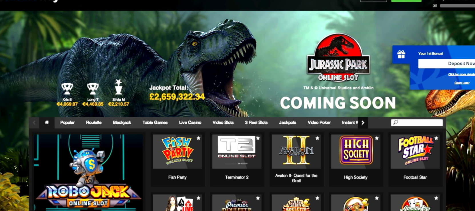 €4965 NO DEPOSIT BONUS at Boa Boa Casino