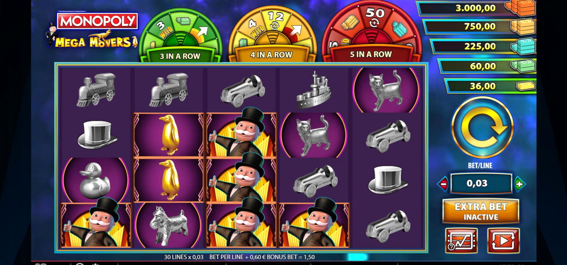 Eur 3025 No deposit bonus code at Superior Casino