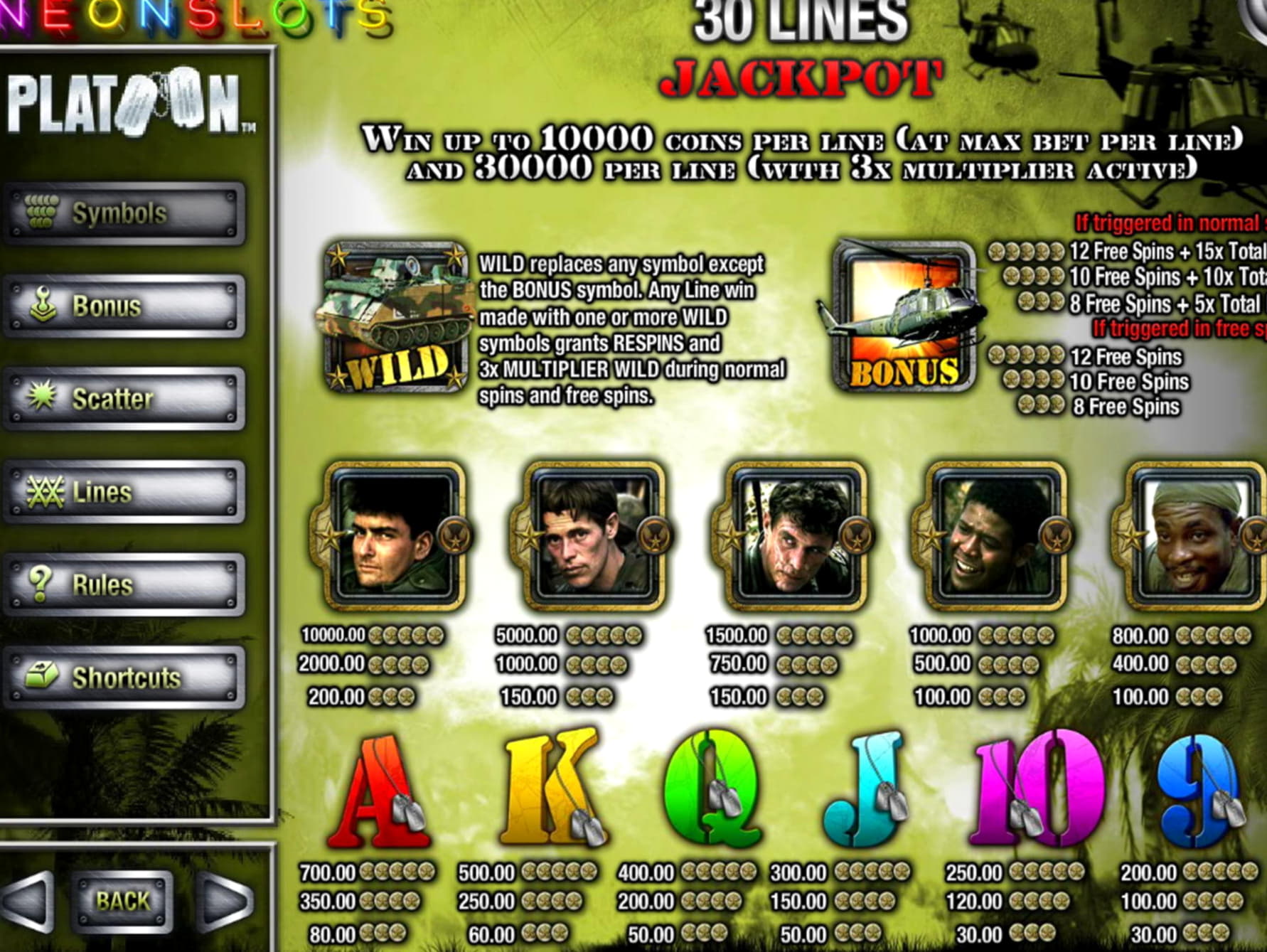 10 FREE SPINS at Royal Vegas Casino