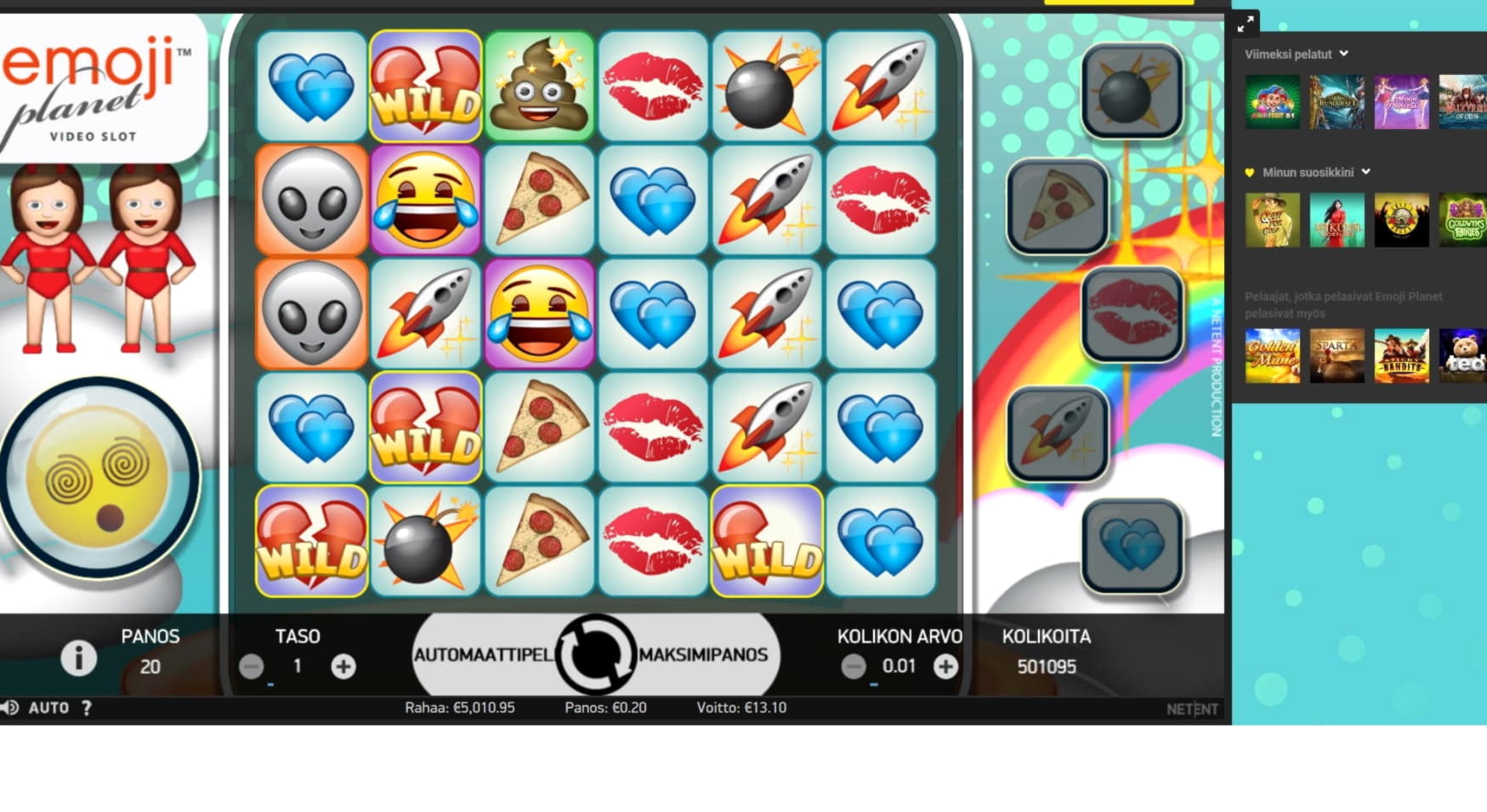 EUR 820 Online Casino Tournament at Amazing Casino 