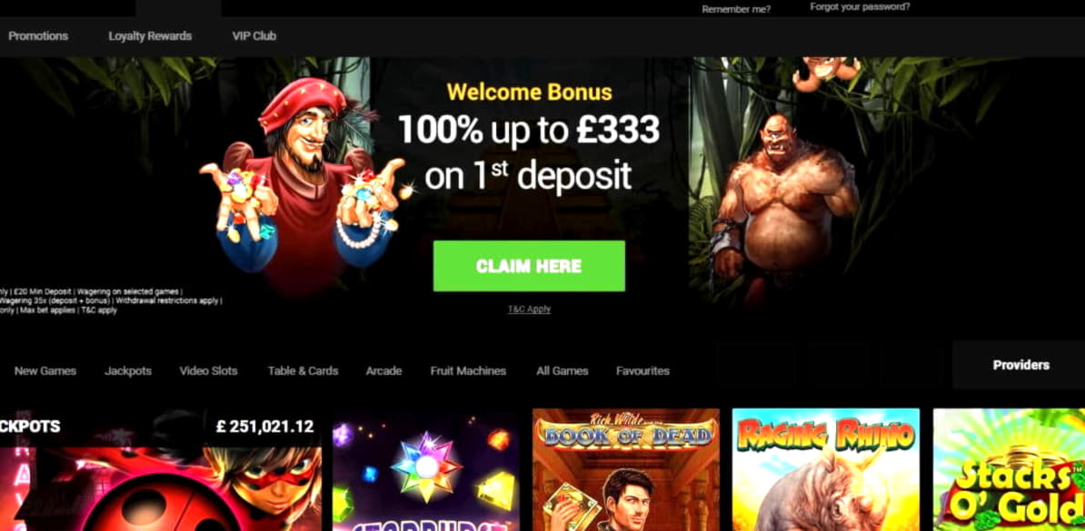 45 Free spins at Amazing Casino 