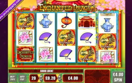 110 free spins at Party Casino