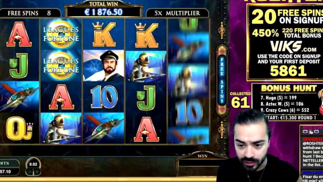 110 FREE SPINS at 888 Casino