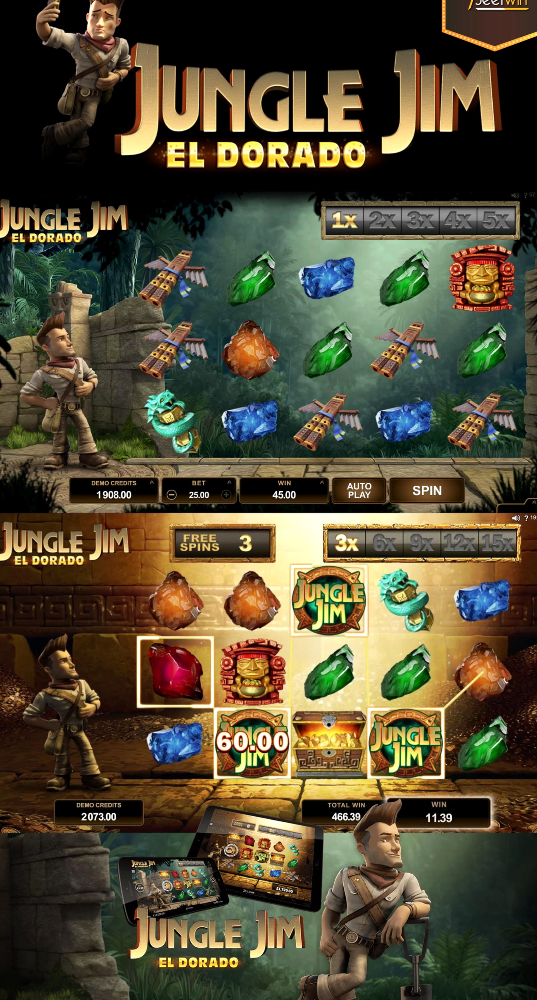285% First deposit bonus at Platin Casino