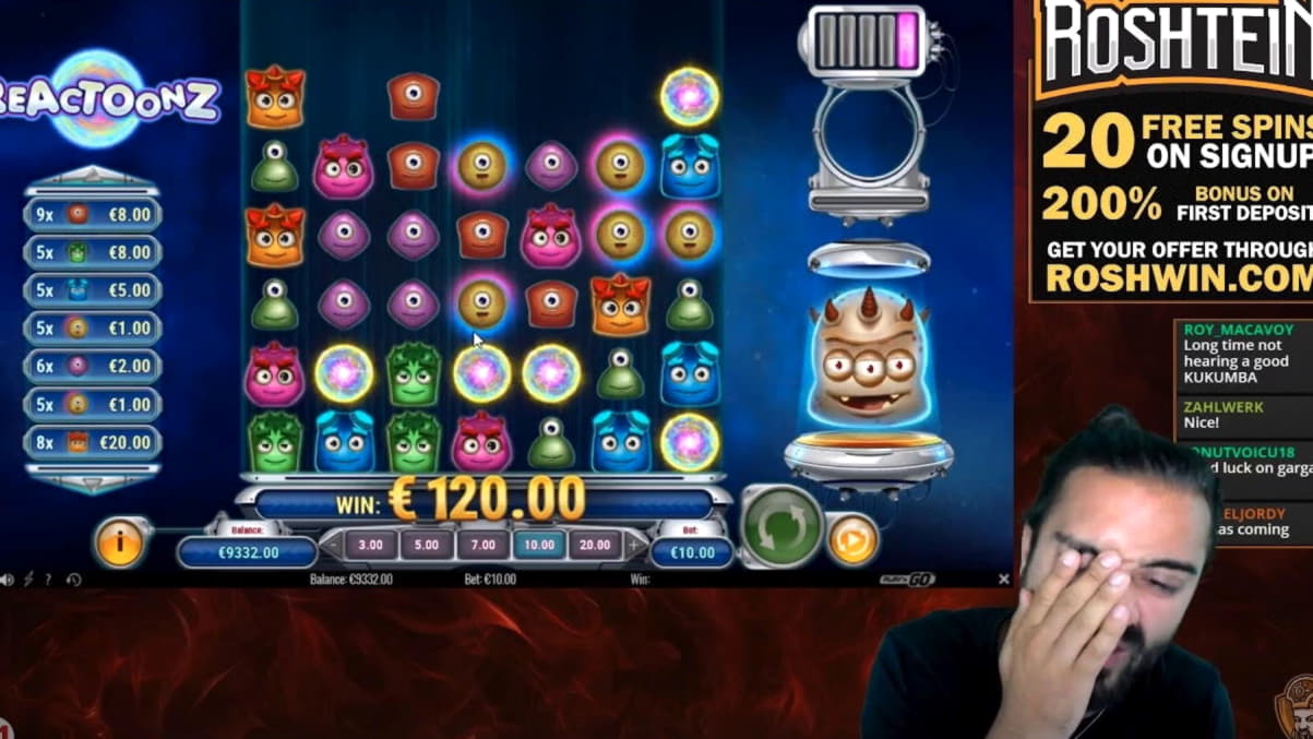 535% First Deposit Bonus at Reload Bet Casino