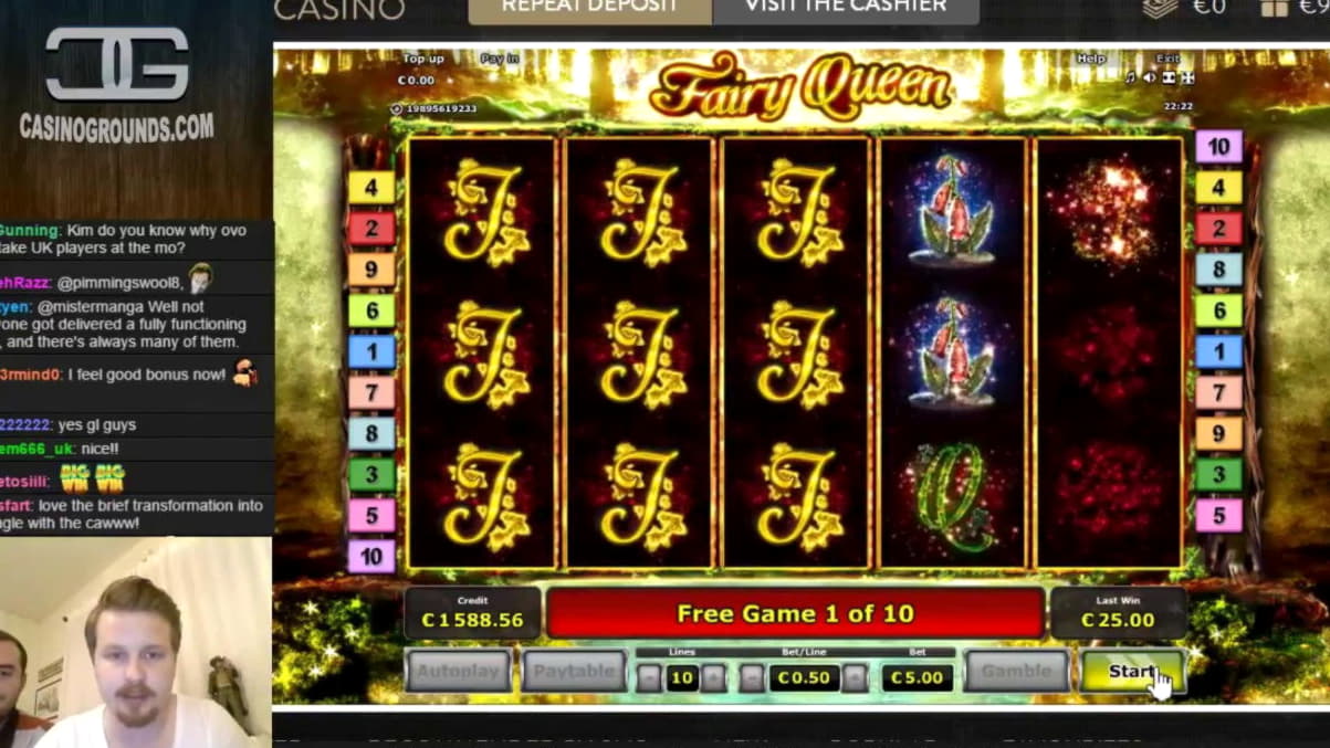 EURO 505 No deposit bonus at Amazing Casino 