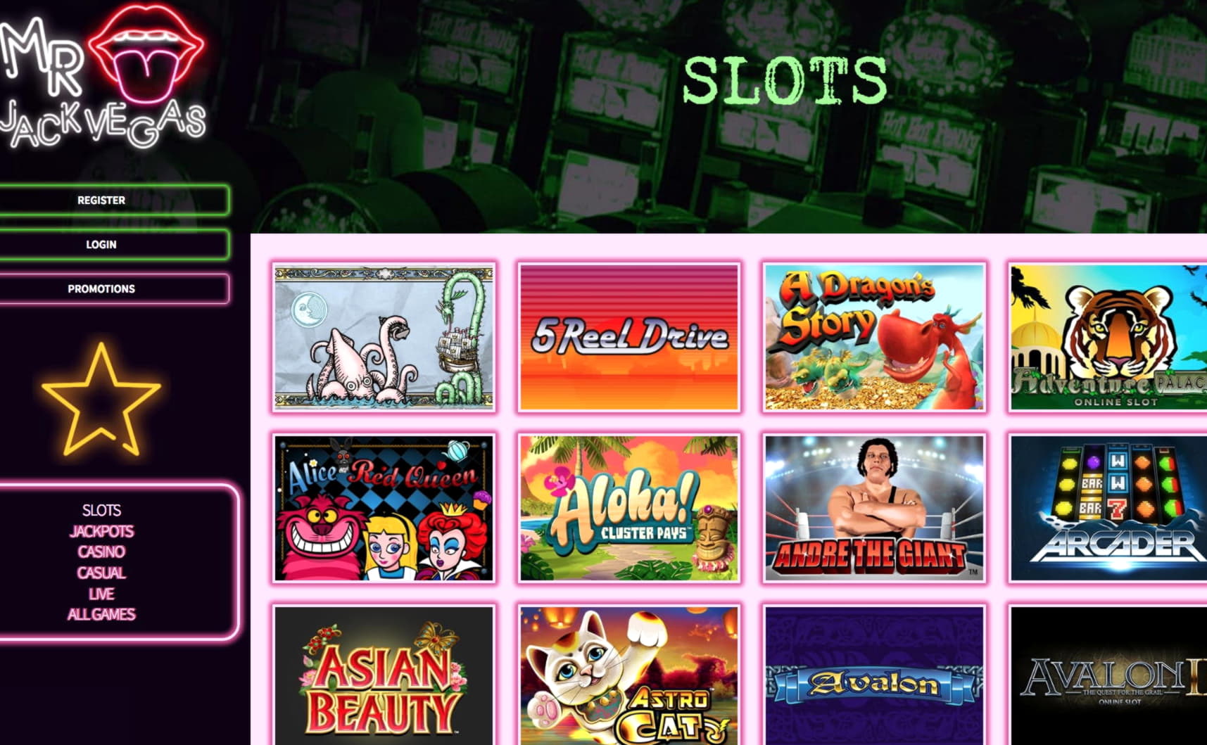 270 free spins no deposit casino at All Slots Casino