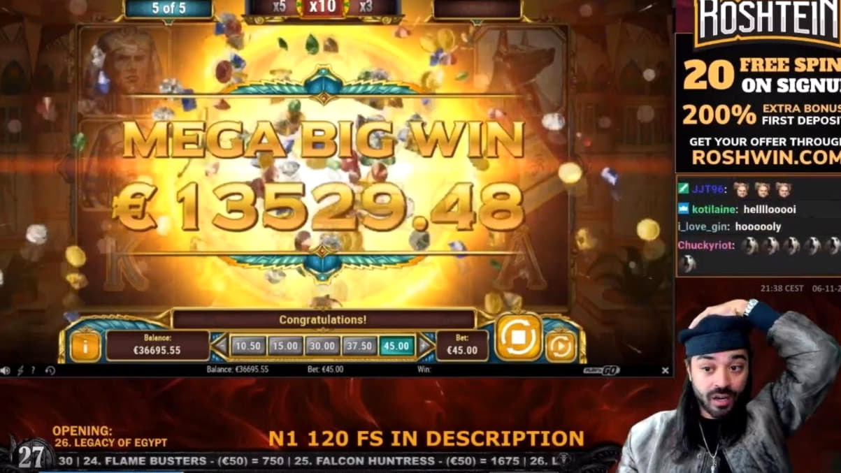 195 Free Spins right now at Party Casino