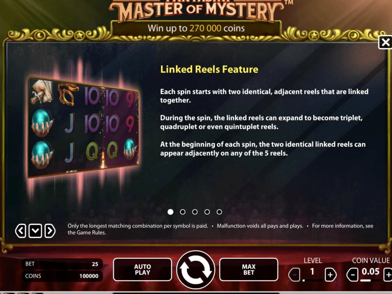 €315 Free Money at Video Slots Casino