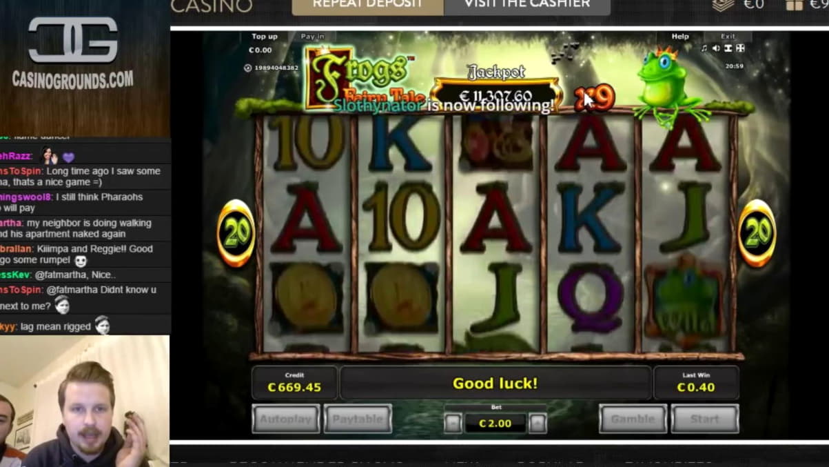 EURO 4845 No deposit casino bonus at Spin Palace Casino