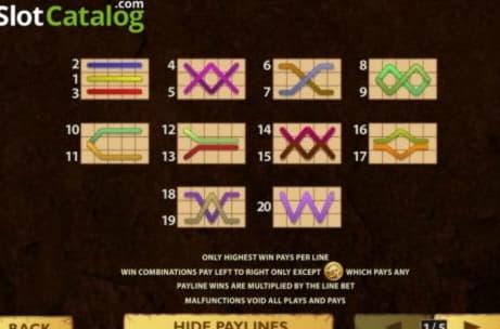 100 free spins casino at Thebes Casino