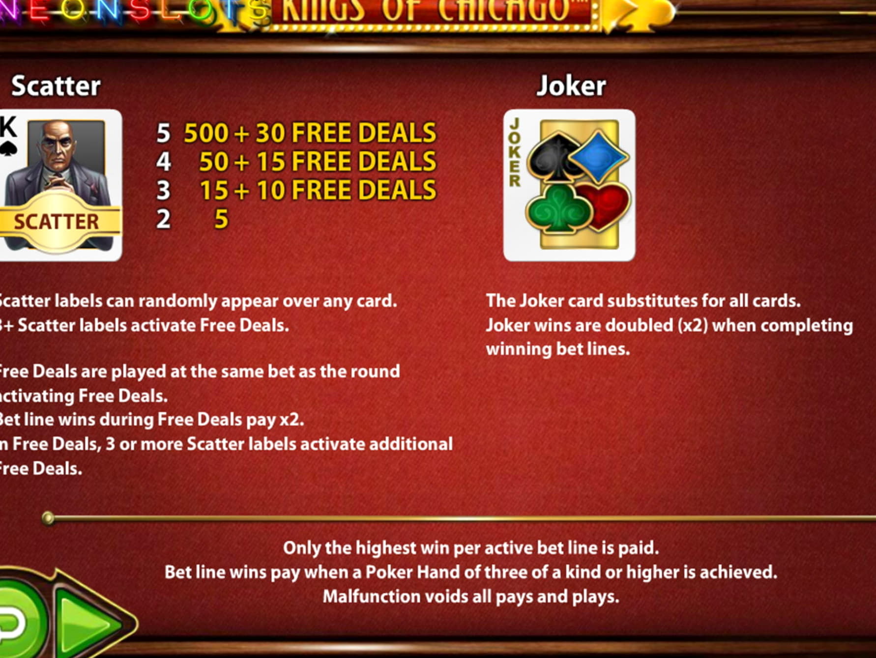 265 free spins casino at Superior Casino