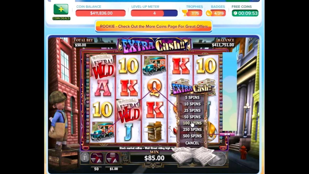 EUR 4995 no deposit at Video Slots Casino
