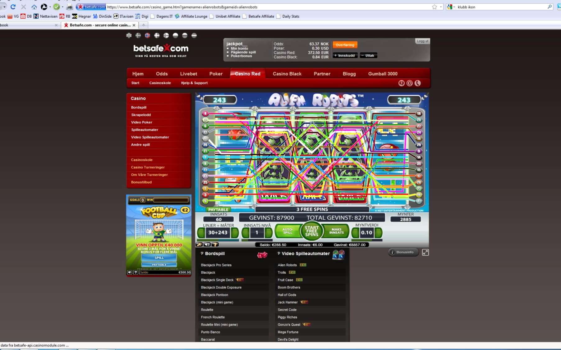 Eur 550 Free chip casino at Platinum Play Casino