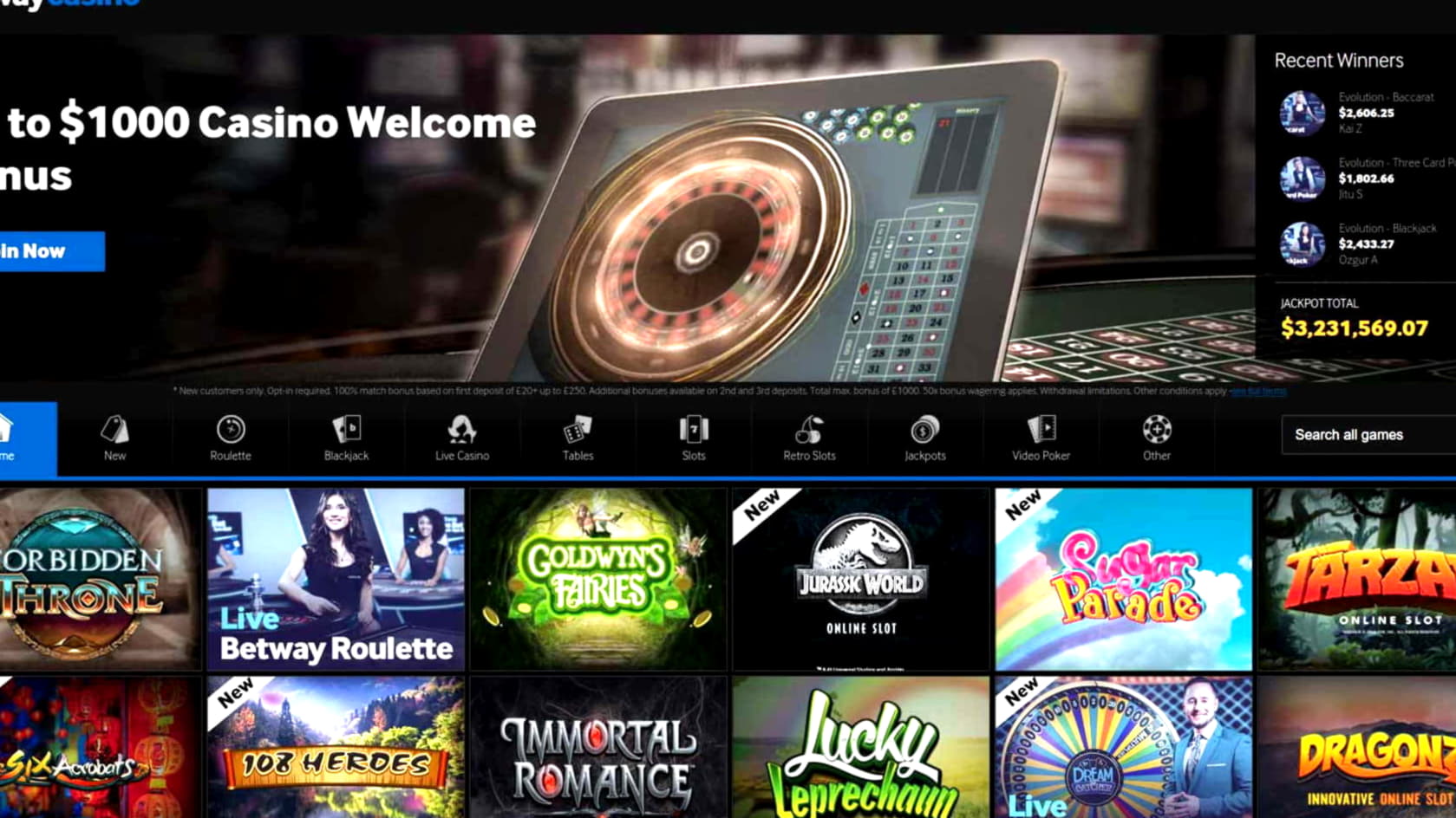 £260 FREE Chip Casino at 888 Casino