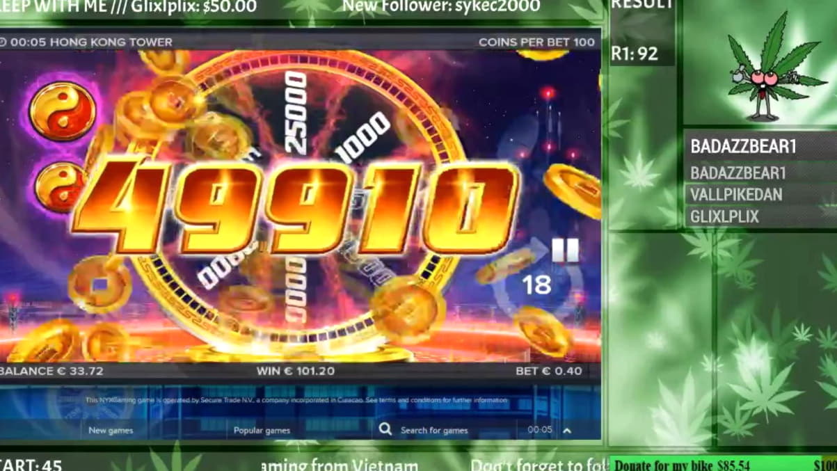 110 Free Spins Casino at Mongoose Casino