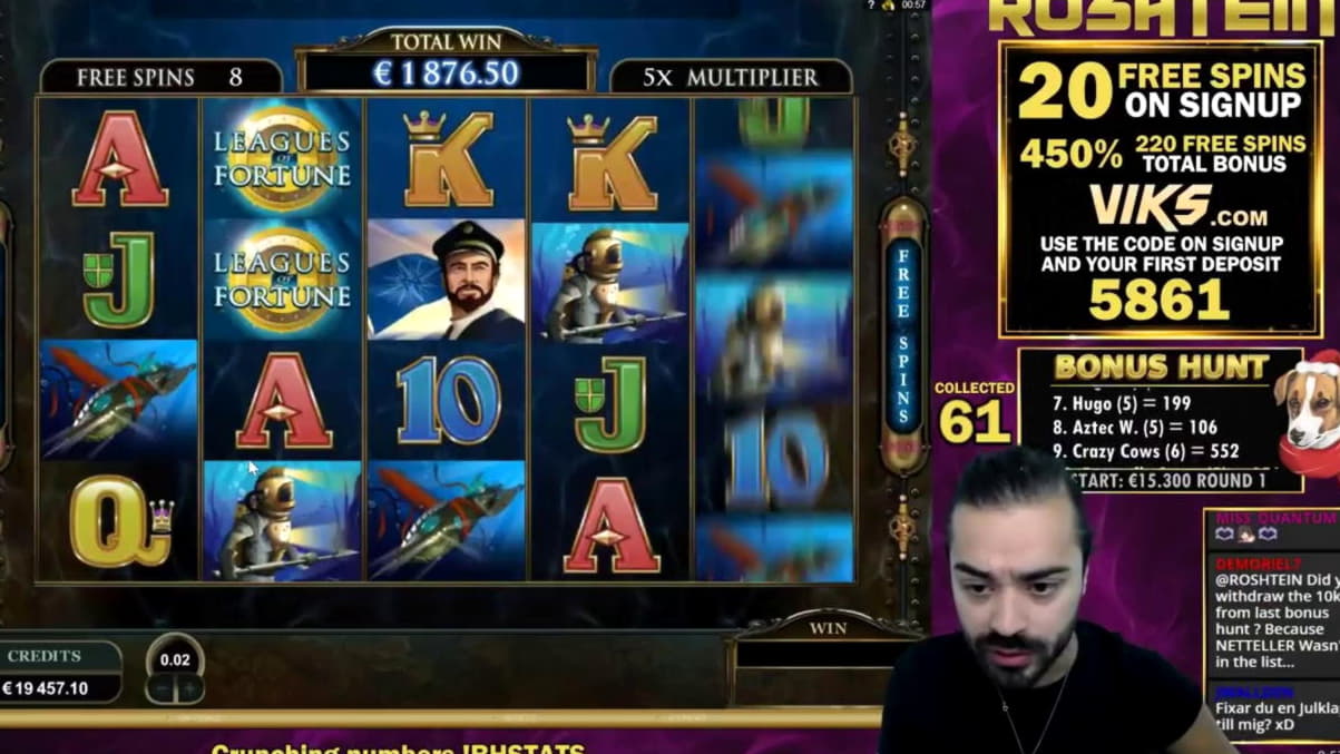 33 Free spins no deposit at Boa Boa Casino