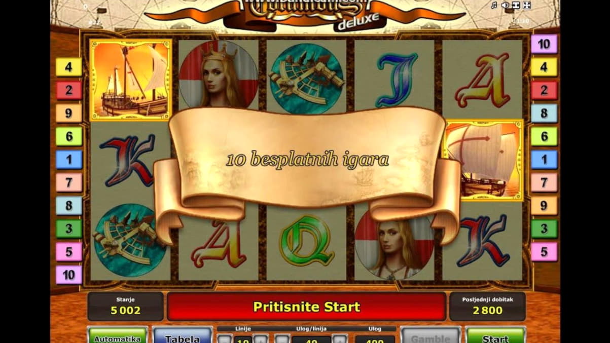 270 Free spins no deposit at All Slots Casino