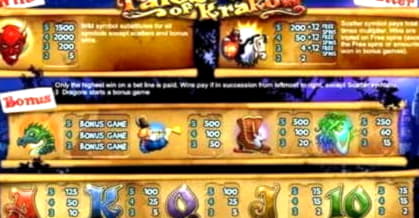 540% Casino match bonus at Thebes Casino