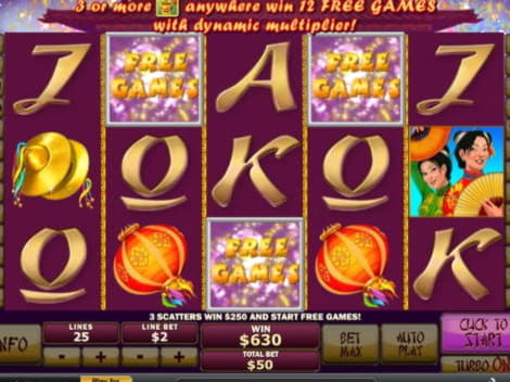 90 free spins casino at Party Casino