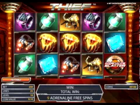 222 Free Spins right now at Thebes Casino