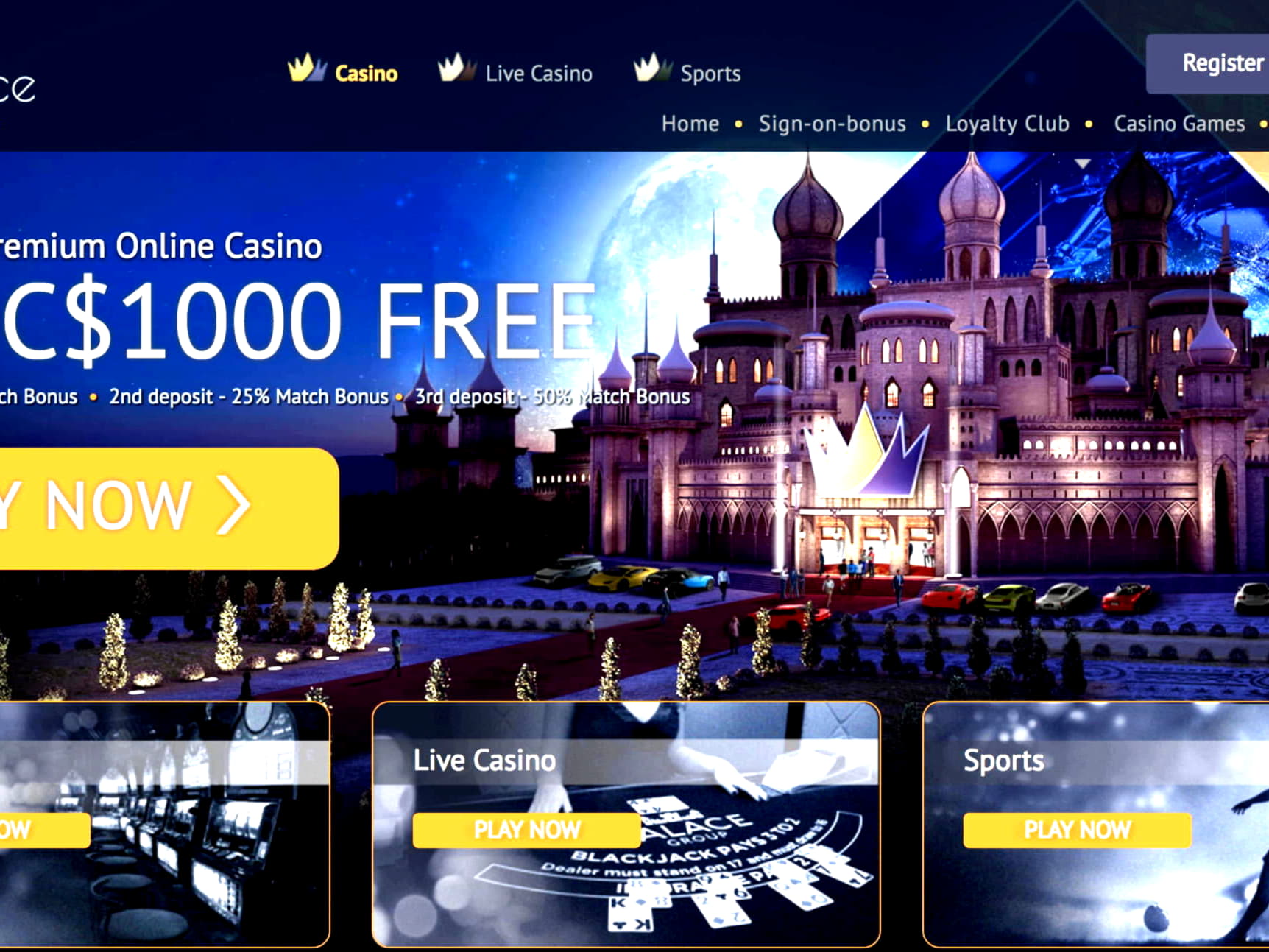 675% Signup casino bonus at All Slots Casino