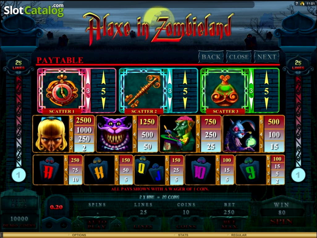 33 Free spins casino at Party Casino