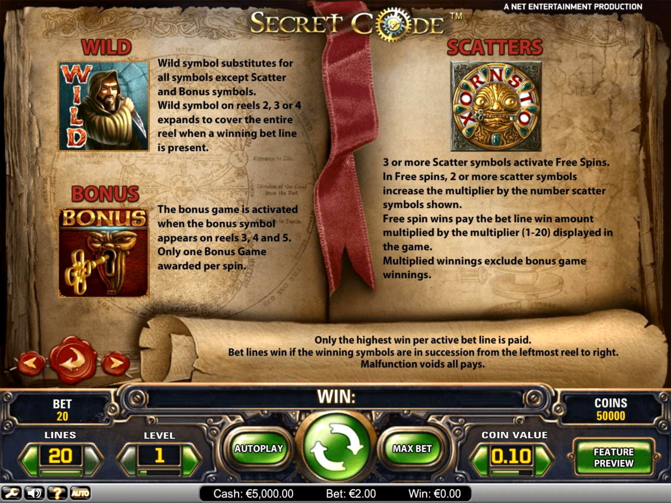$525 Free casino chip at Betzest Casino