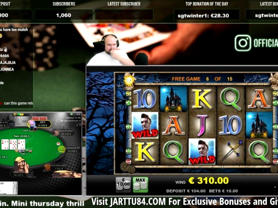 60 free spins casino at Party Casino