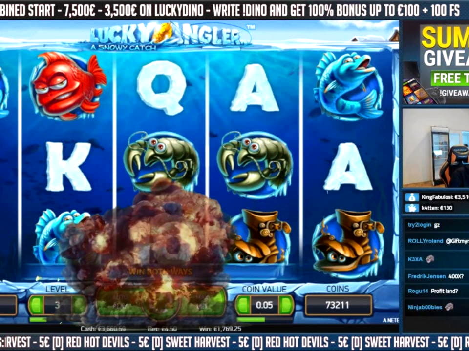 135 Free Spins no deposit casino at Party Casino