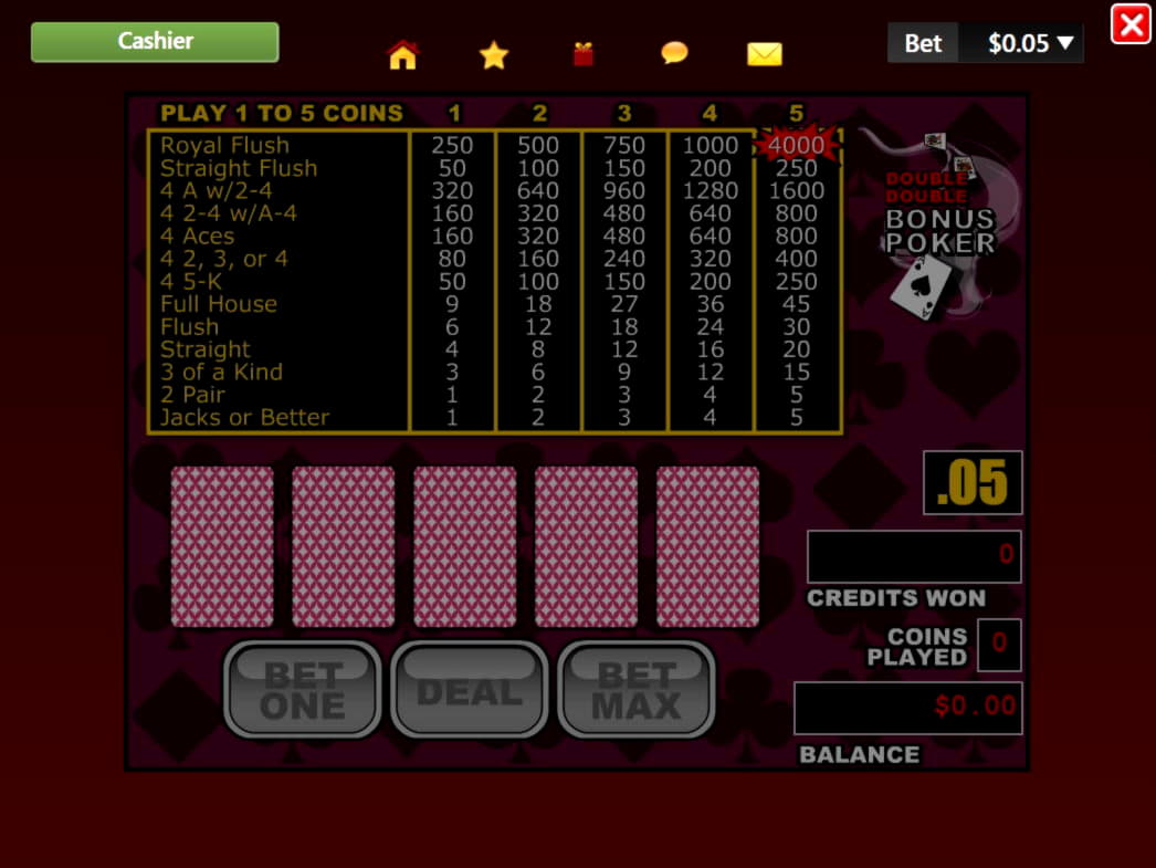 425% Casino match bonus at Party Casino