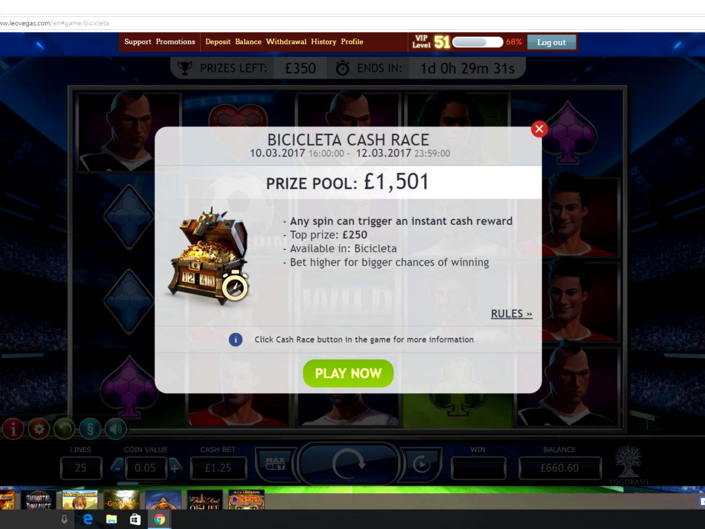 400% Match bonus casino at Bet Rebels Casino