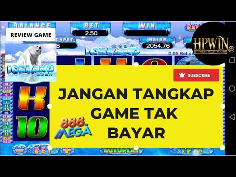 MEGA888 || Game tak bayar,JANGAN TANGKAP !! (Key Moment - Review Spin) || ICELAND