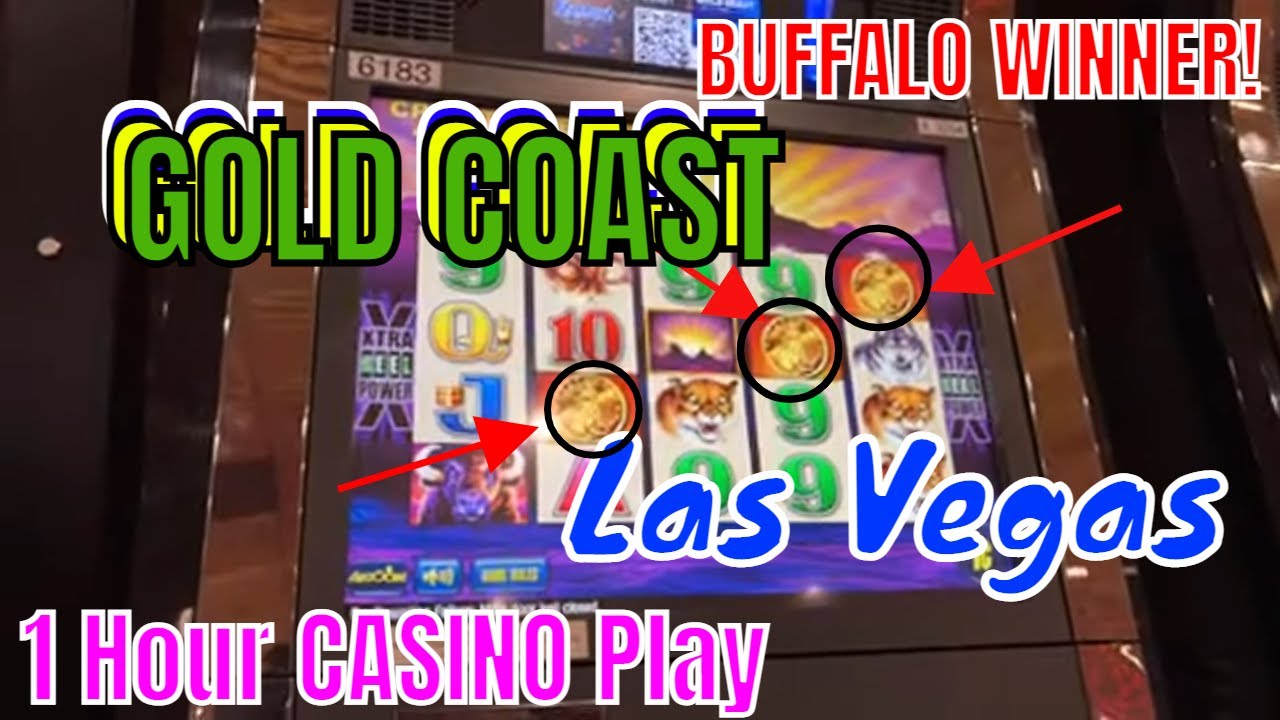 1 Hour Gaming Session Gold Coast Casino LAS VEGAS - Slots and KENO - From Live December 2021 MASK!
