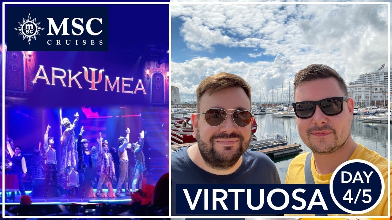 MSC Virtuosa - Dag 4/5 - Bilbao, La Coruna, Arkymea a Casino Spaass