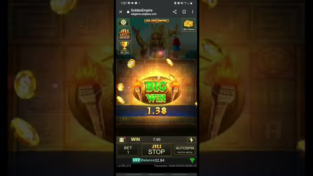 SAAN AABOT ANG 40 PESOS SA GOLDEN EMPIRE ? #Online Casino Icelandic #games #moneyonline