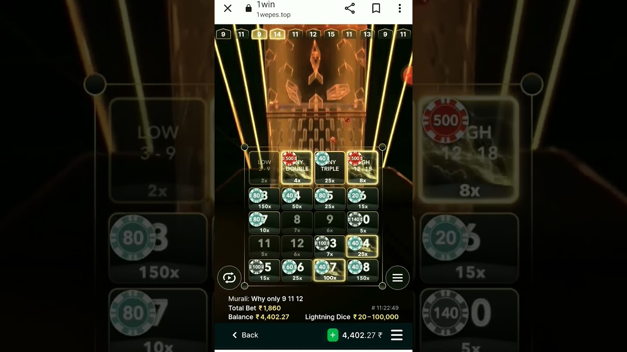 10k profit lightning Dice 🎲🎲#casino #lightningroulette #onlinecasino #roulette #shorts